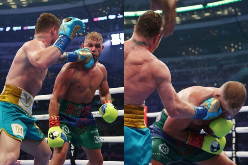 Billy Joe Saunders may have suffered an orbital bone fracture during his fight against Canelo Alvarez