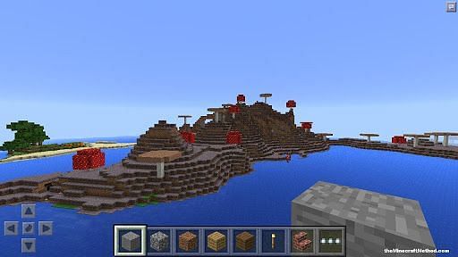 Mushroom Island (Image via Minecraftseeds)