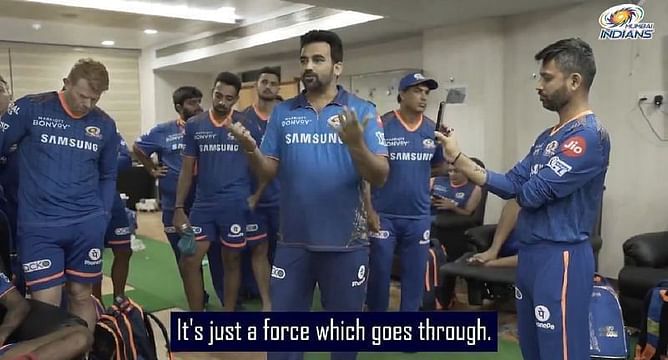 CSK पर जीत के बाद जहीर खान ने ड्रेसिंग रूम में अपने भाषण से खिलाड़‍ियों में भर दिया जोश