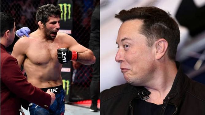 Why did Beneil Dariush call out Elon Musk after UFC 262 win?