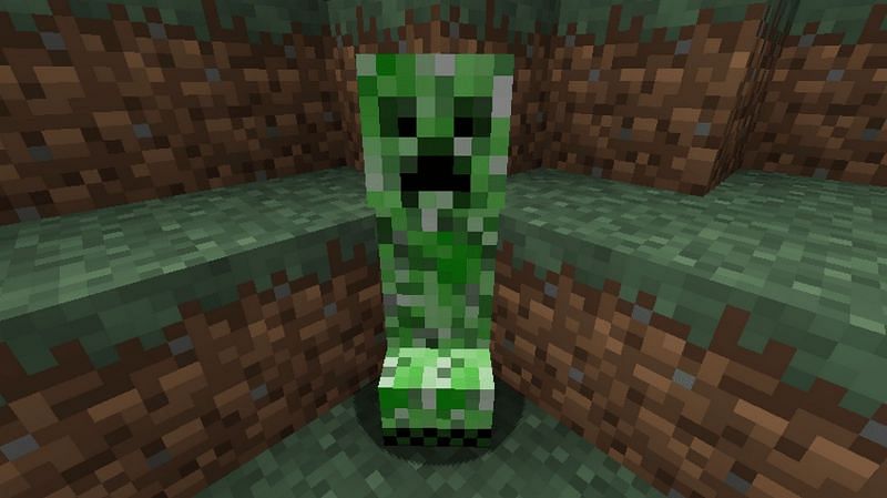 Creeper in Minecraft (Image via livewire)