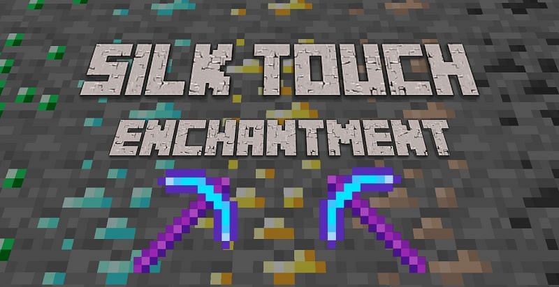 Silk Touch enchantment (Image via Minecraft)