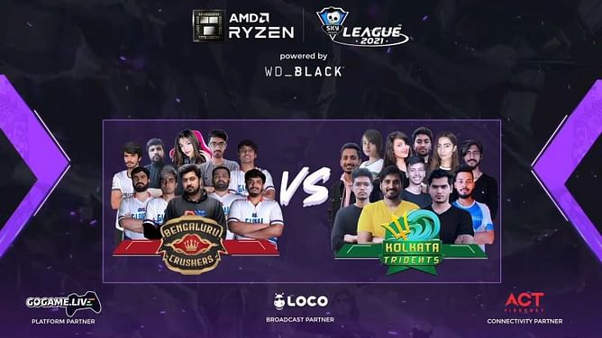 Skyesports Valorant League 2021: Bengaluru Crushers beat Kolkata Tridents in a closely contested series on Day 33