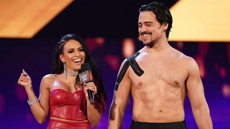 Angel Garza was previously a client of Zelina Vega during her previous stint on the WWE roster
