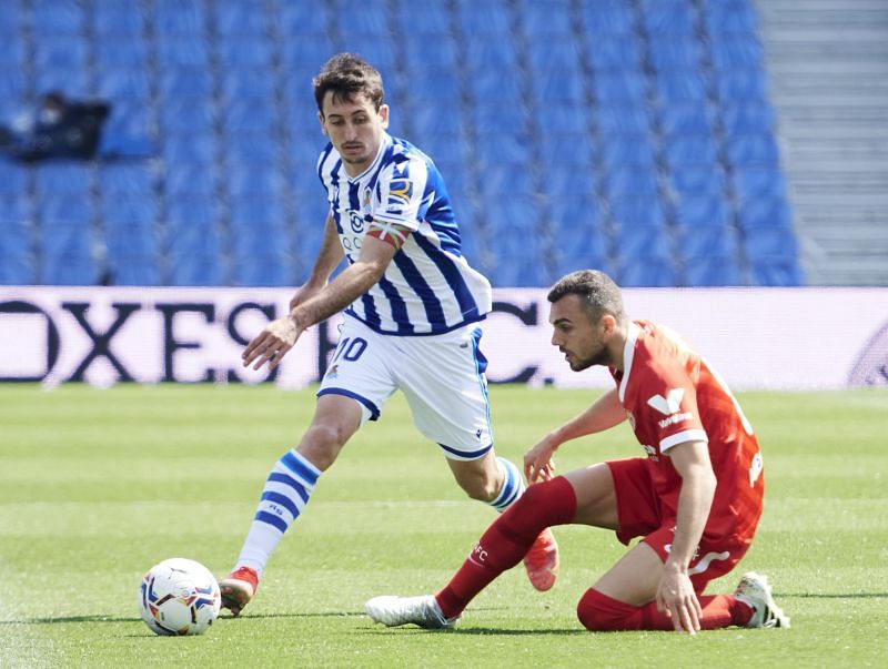 Mikel Oyarzabal has been Real Sociedad&#039;s main man. (Photo by Juan Manuel Serrano Arce/Getty Images)