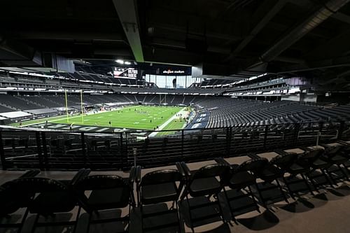 Allegiant Stadium home of the Las Vegas Raiders