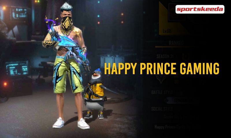 Happy Prince Gaming&#039;s Free Fire ID is 124618683