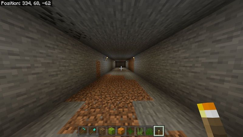 Interior of the Hobbit Hole Minecraft