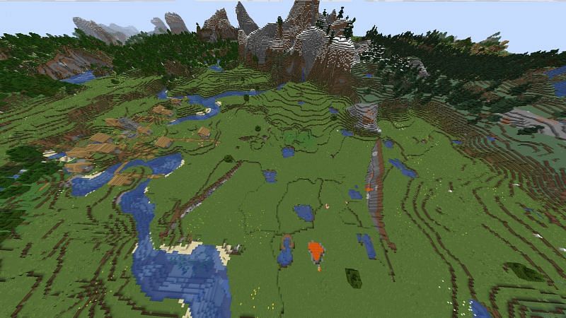 Ravines and villages (Image via u/Joshuamweb | Reddit)