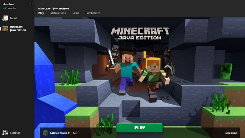 Minecraft Launcher (Image via 13load.blogspot)