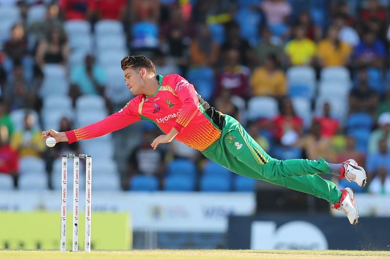 Chris Green picked up nine wickets in 11 matches for the Guyana Amazon Warriors last year