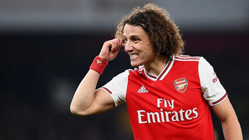 Former Chelsea defender David Luiz is out for Arsenal