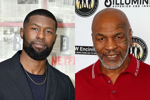 Trevante Rhodes (Left); Mike Tyson (Right)