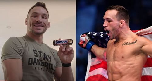 Michael Chandler's victory meal at UFC 262 is going to be a bar of Snickers.