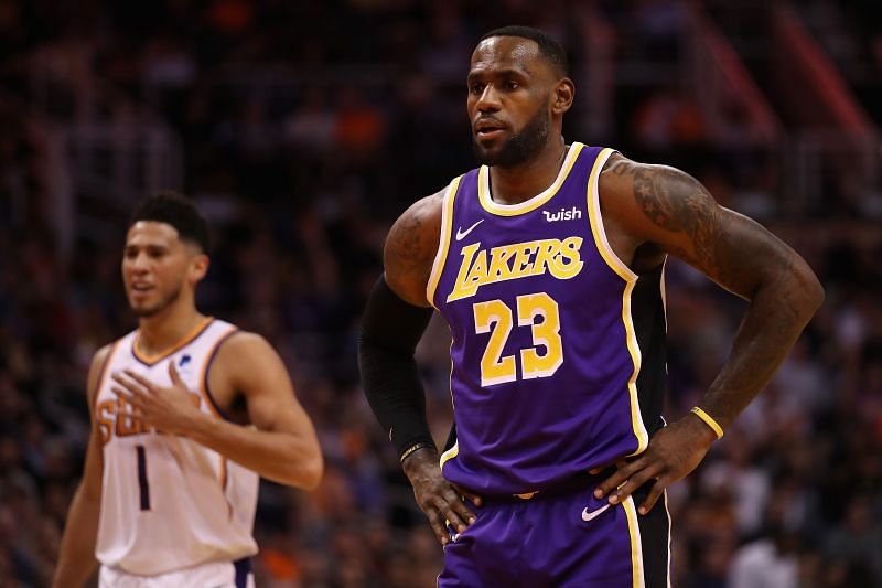 LeBron James #23 of the Los Angeles Lakers will need to play great in the NBA Playoffs.