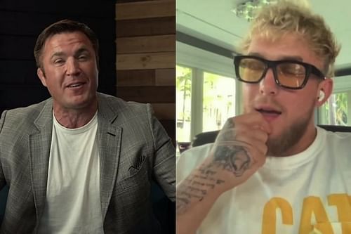 Chael Sonnen (left) and Jake Paul (right) [Image credits: Chael Sonnen via YouTube]