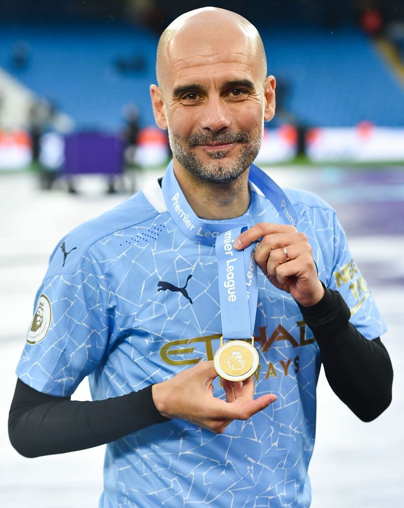 Three-time PL champion Pep Guardiola