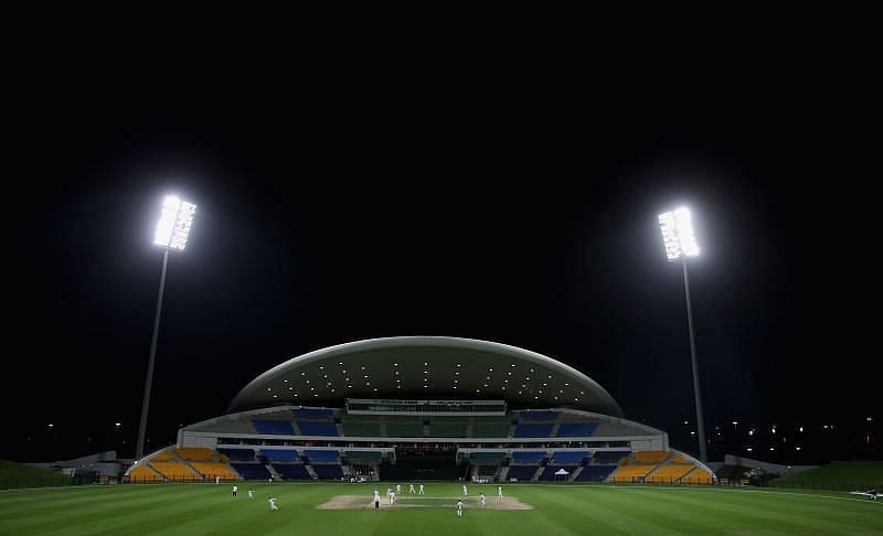 Sheikh Zayed Stadium in Abu Dhabi