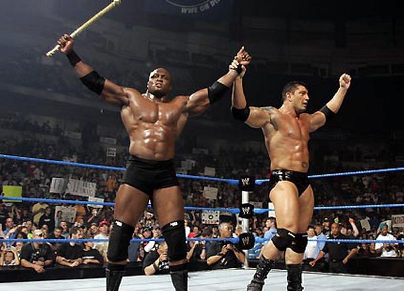 Bobby Lashley faced Batista on SmackDown in 2006.