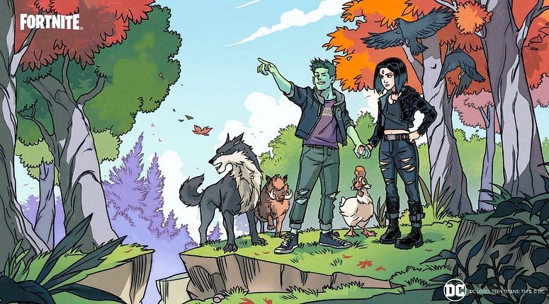 Will Beast Boy &amp; Raven Be Seeing Their Team Soon? {Image via Epic Games}