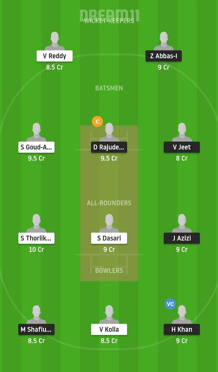 BBS vs DSS Dream11 Tips - ECS T10 Krefeld