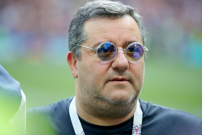 Football super-agent Mino Raiola. (Photo by Alexander Hassenstein/Getty Images)