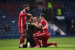 Liverpool star says God put his hand on his head after dramatic goal against West Brom