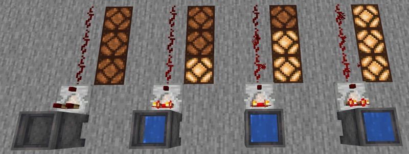 Receiving signals (Image via Minecraft Wiki)