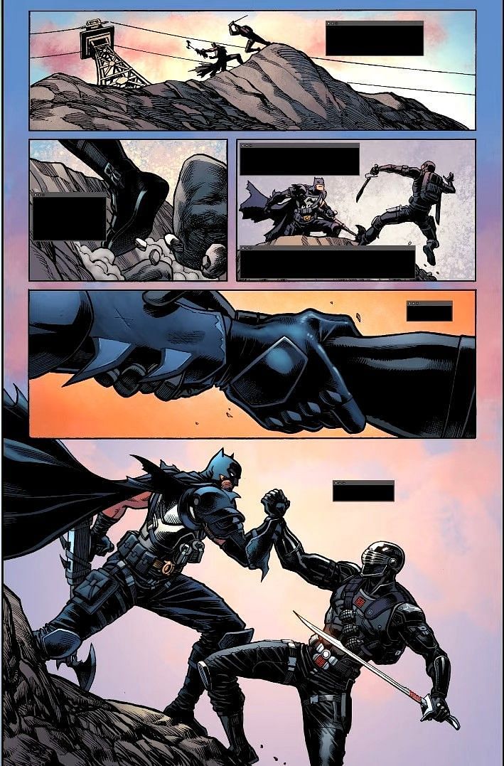 Snake Eyes and Batman end up working together finally (Image via YouTube (I Talk))