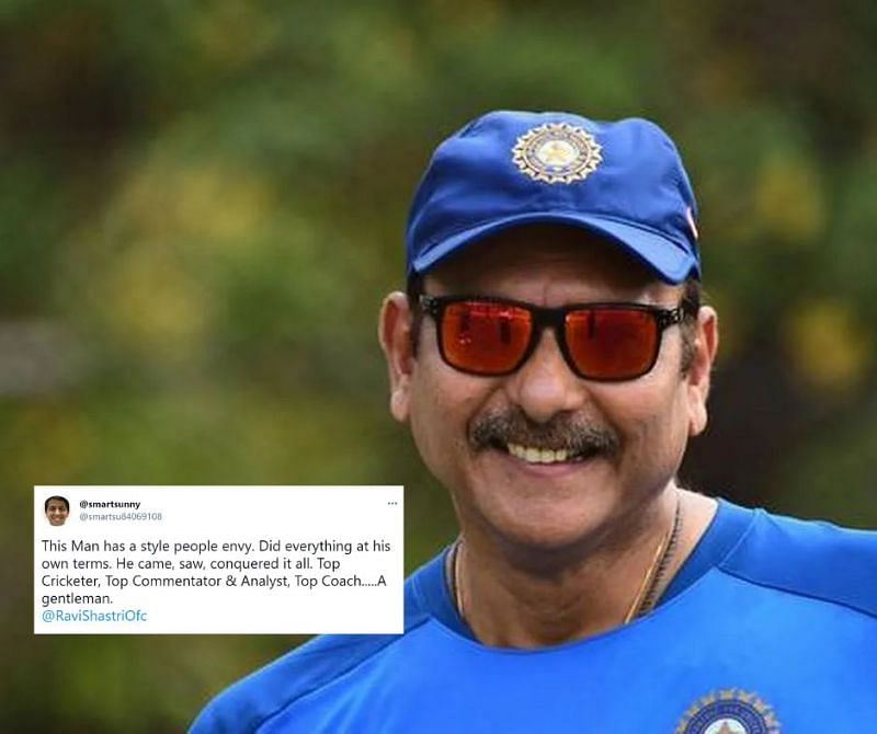 Ravi Shastri trended on Twitter on his birthday