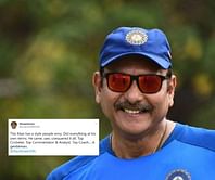 “Daaru baat dijiye khushi ka mahaul hain!” – Fans come up with comical ways to wish Ravi Shastri on birthday