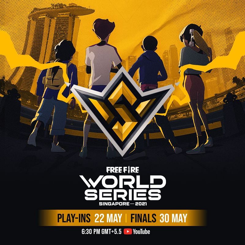 The finals for the Free Fire World Series 2021 Singapore will take place on 30 May 2021
