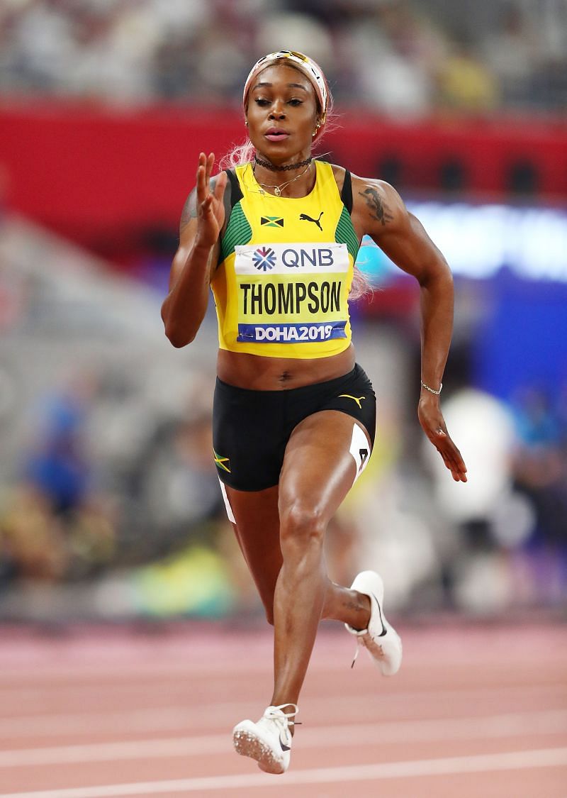 Elaine Thompson is the first woman sprinter after Florence Griffith Joyner to bag both 100m and 200m gold medals at Rio 2016.