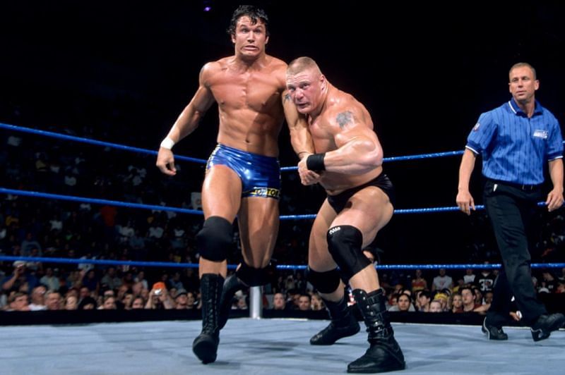 Randy Orton and Brock Lesnar in WWE