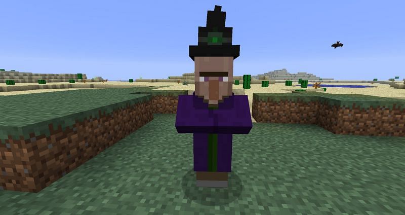 Minecraft witch (Image via minecraftforum)