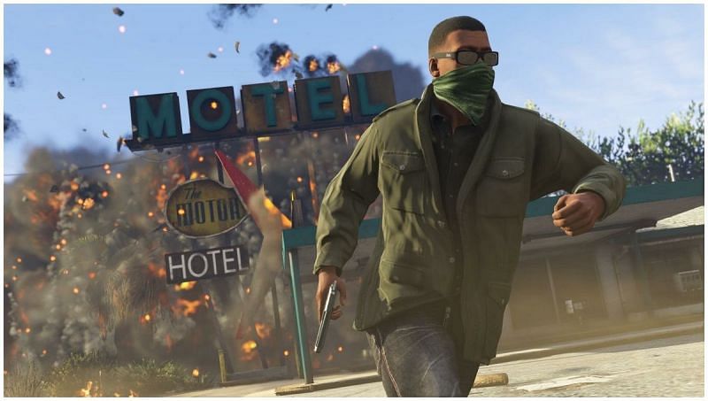 GTA 5 RP is an explosive player experience (Image via Yandex)
