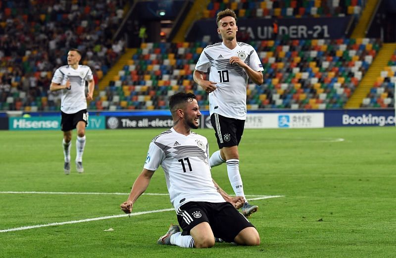Germany U21 play Denmark U21 on Monday
