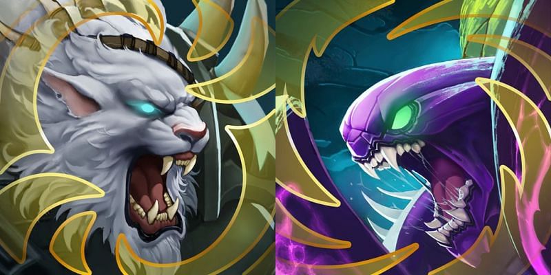 King of the Rift icon and Apex Predator icon rewards in Masters of the Hunt event (Image via Riot Games - Wild Rift)