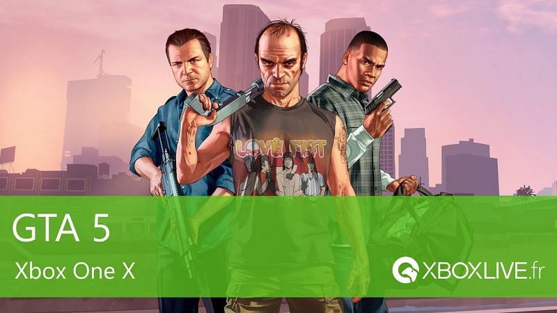 GTA 5 on Xbox One. Image via Xbox Live FR (YouTube)