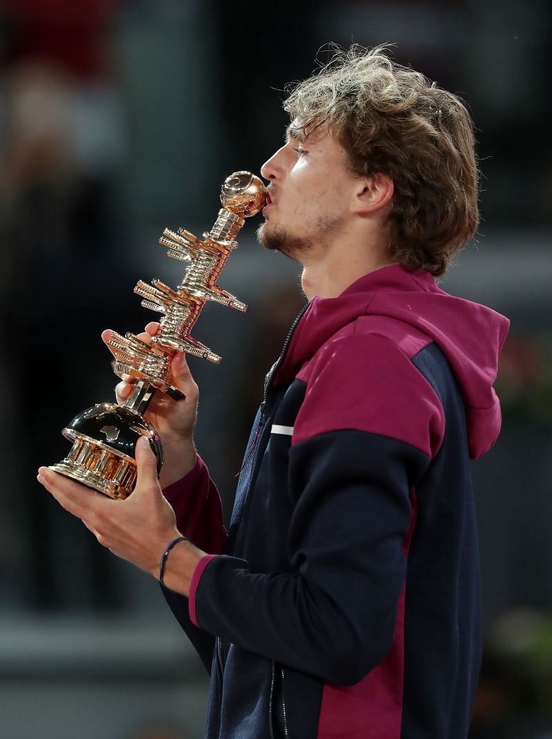 Alexander Zverev won the Madrid Open for the second time in his career