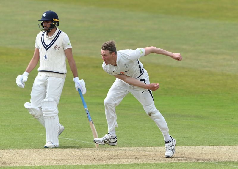 The bowling crease needs to be equal for the bowler and the non-striker