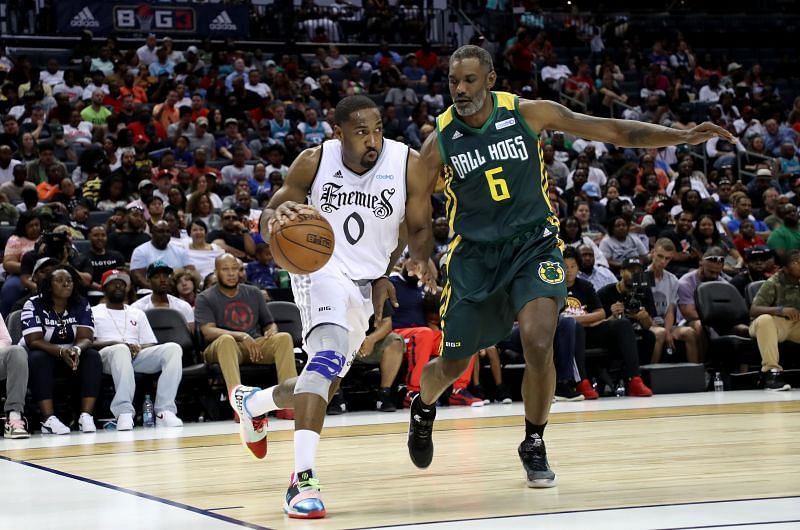 Former NBA star Gilbert Arenas playing in the BIG3