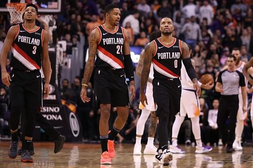 Portland Trail Blazers will take on the Phoenix Suns next.