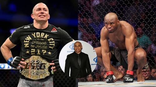 Georges St-Pierre, Ali Abdelaziz and Kamaru Usman.