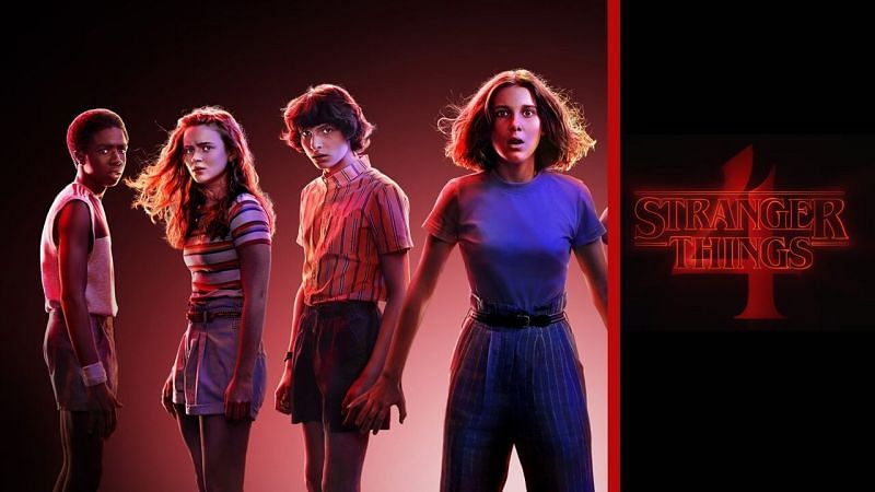 Stranger Things released the latest trailer for the upcoming season 4 earlier today.(Image via Netflic)