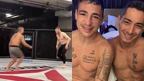 Watch: When Joshua Fabia chased UFC fighters with a knife during training