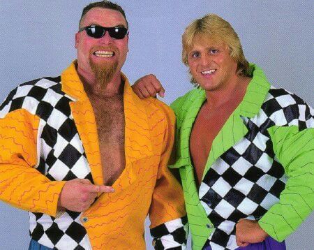 Jim Neidhart and Owen Hart