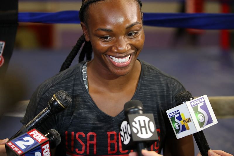 Claressa Shields v Ivana Habazin - Media Workout