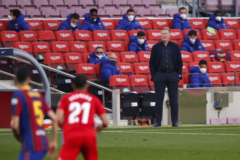 Barcelona conceded three goals in the second half to drop points against Levante