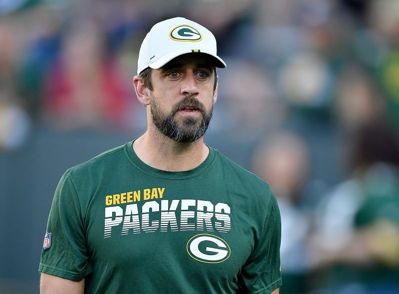 Aaron Rodgers of the Green Bay Packers